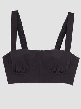 3.1 PHILLIP LIM The Day Bra Top Black Medium M NEW NWT